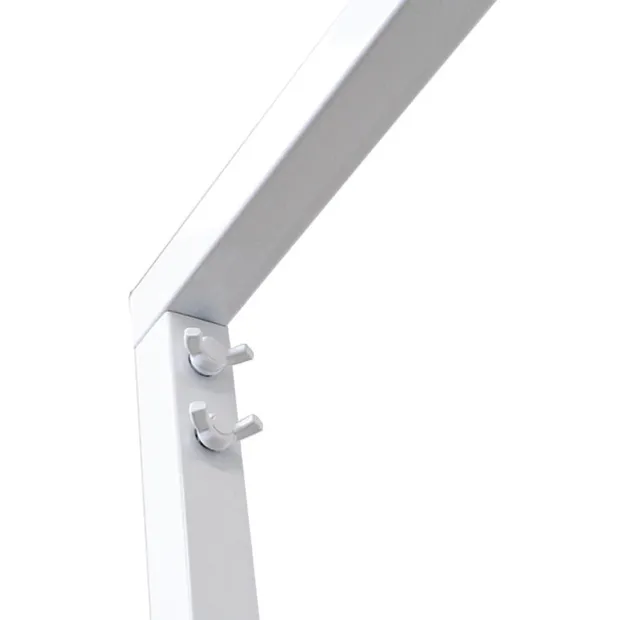 Backdrop Standing Frame Only White (2mx2mH)