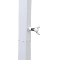 Backdrop Standing Frame Only White (2mx2mH)