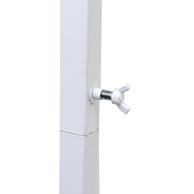 Backdrop Standing Frame Only White (2mx2mH)