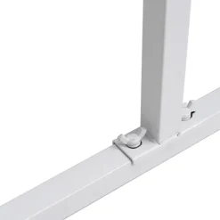 Backdrop Standing Frame Only White (2mx2mH)