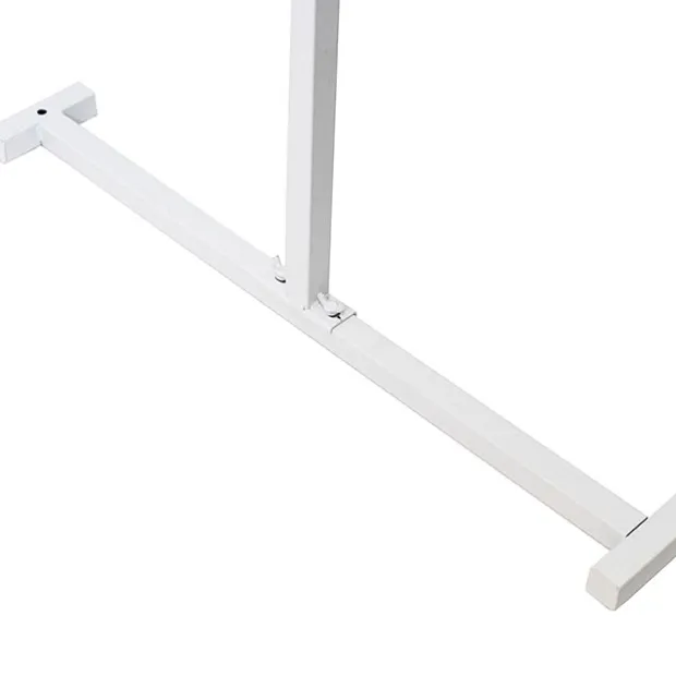 Backdrop Standing Frame Only White (2mx2mH)