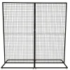 Backdrop Standing Frame with Mesh Black (2mx2mH)