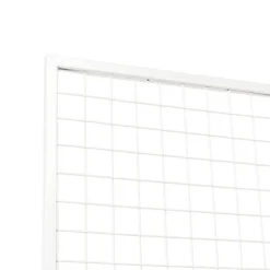 Backdrop Standing Frame with Mesh White (1mx2mH)