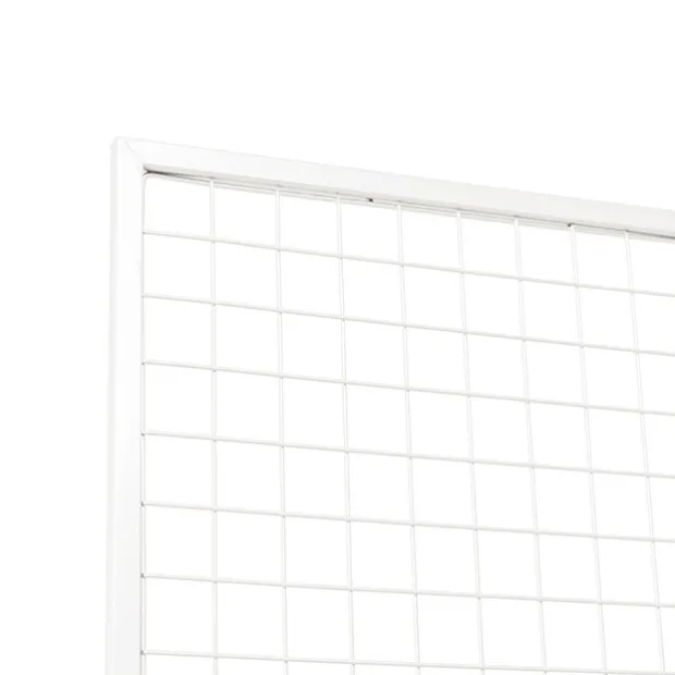 Backdrop Standing Frame with Mesh White (1mx2mH)