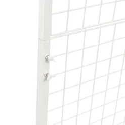 Backdrop Standing Frame with Mesh White (1mx2mH)