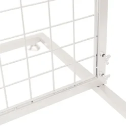 Backdrop Standing Frame with Mesh White (1mx2mH)