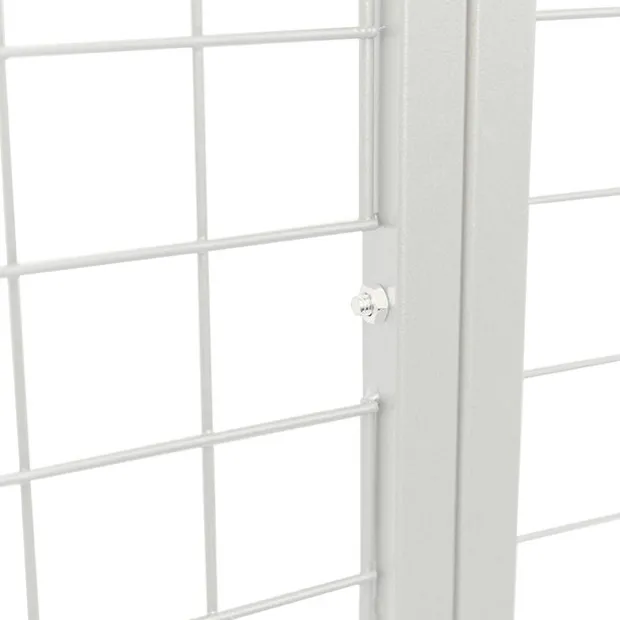 Backdrop Standing Frame with Mesh White (2mx2mH)