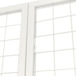 Backdrop Standing Frame with Mesh White (2mx2mH)