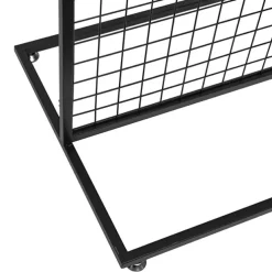Backdrop Standing Frame with Mesh Black (1mx2mH)