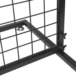 Backdrop Standing Frame with Mesh Black (1mx2mH)