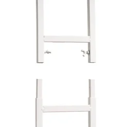 Backdrop Tall Metal Arch Frame Set 2 White (210cmH&250cmH)