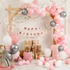 Balloon Garland Kit 120pcs Set Pink