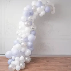 Balloon Garland Kit 120pcs Set Silver