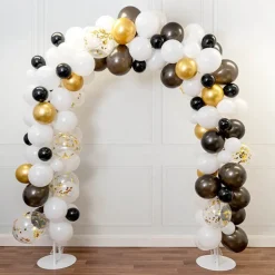 Balloon Garland Kit 120pcs Set Black & Gold