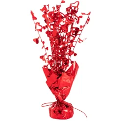 Balloon Weight Bursting Hearts Red (30cmH)