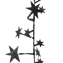 Balloon Weight Bursting Star Black (30cmH)