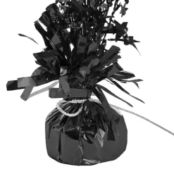 Balloon Weight Bursting Star Black (30cmH)