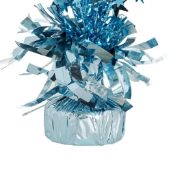 Balloon Weight Bursting Star Metallic Blue (30cmH)