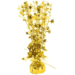 Balloon Weight Bursting Star Gold (30cmH)