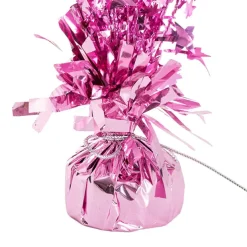 Balloon Weight Bursting Star Metallic Pink (30cmH)