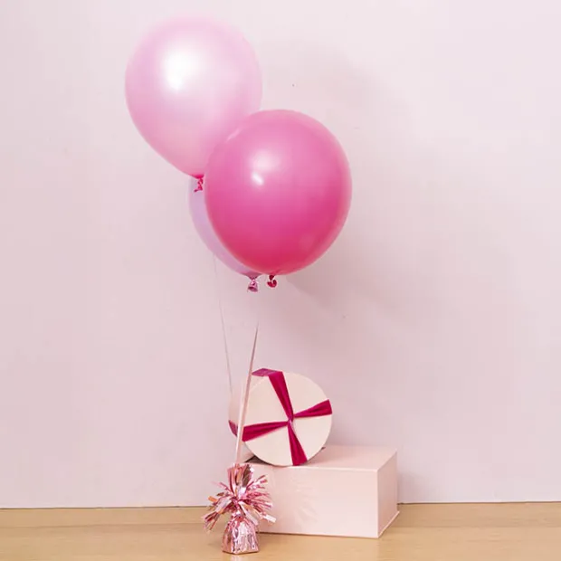 Balloon Weight Foil Soft Pink (170g)