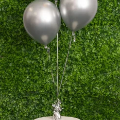 Balloon Weight Silver (12cmH)