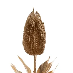 Banksia Stem Metallic Gold (70cmH)