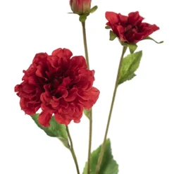 Barla Zinnia Spray Red (67cmH)