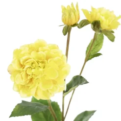 Barla Zinnia Spray Soft Yellow (67cmH)
