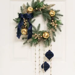 Beaded Garland Champagne (14mmDx270cmL)