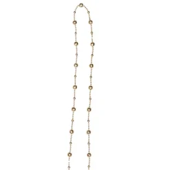 Beaded Garland Champagne (14mmDx270cmL)