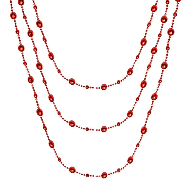 Beaded Garland Red (14mmDx270cmL)
