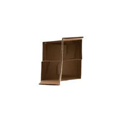 Beer Caddy Holder 4 Bottles Kraft Brown (12x12x22cmH)