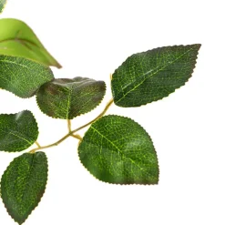 Bella Real Touch Rose Bud White (60cmH)