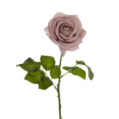 Bella Real Touch Rose Full Bloom Lge Powder Pink (12cmx65cmH