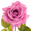 Bella Real Touch Rose Full Bloom Lge Dusty Pink (12cmx65cmH)