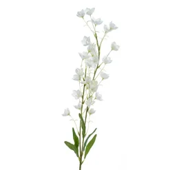 Bellflower Spray White (94cmH)
