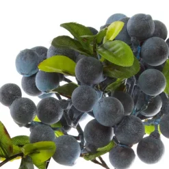 Berry Cluster Spray Blue (35cmH)