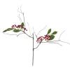 Berry Twig Spray Red (81cmH)