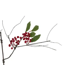 Berry Twig Spray Red (81cmH)