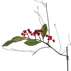 Berry Twig Spray Red (81cmH)