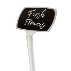 Blackboard Price Display Large (15x9x50cmH) White Pack 5