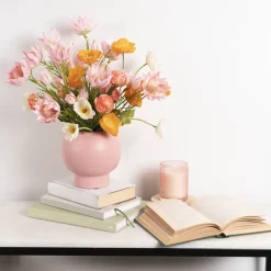 Blushing Bride Protea x8 Heads Pink (68cmH)