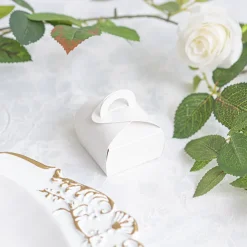 Bomboniere Chocolate Petite Box White Pk20 (45x45x60mmH)