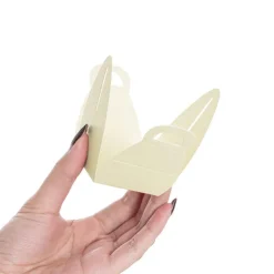 Bomboniere Chocolate Petite Box Cream Pk20 (45x45x60mmH)