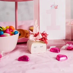 Bomboniere Chocolate Petite Box Cream Pk20 (45x45x60mmH)