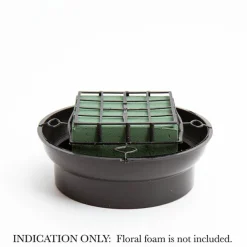 Bowl & Guard No.7 Round Base (18.3Dx6cmH) Black