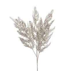 Bracken Fern Spray Metallic Champagne (86cmH)