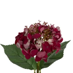 Budding Real Touch Hydrangea Stem Wine (18cmDx70cmH)