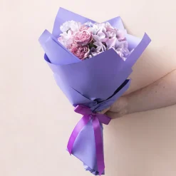 Bulk Grosgrain Ribbon Plain Purple (25mmx50m)